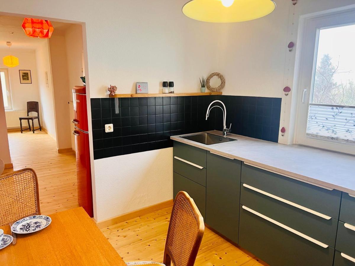 Kuschelige Helle Ferienwohnung Gotha Extérieur photo